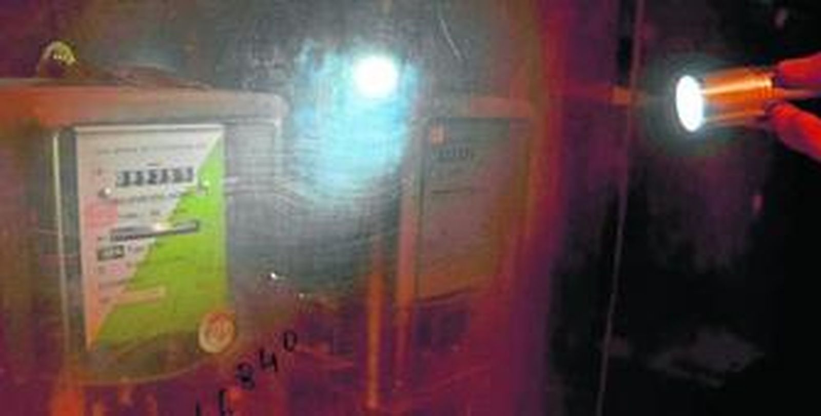 Imagen de un contador de luz.