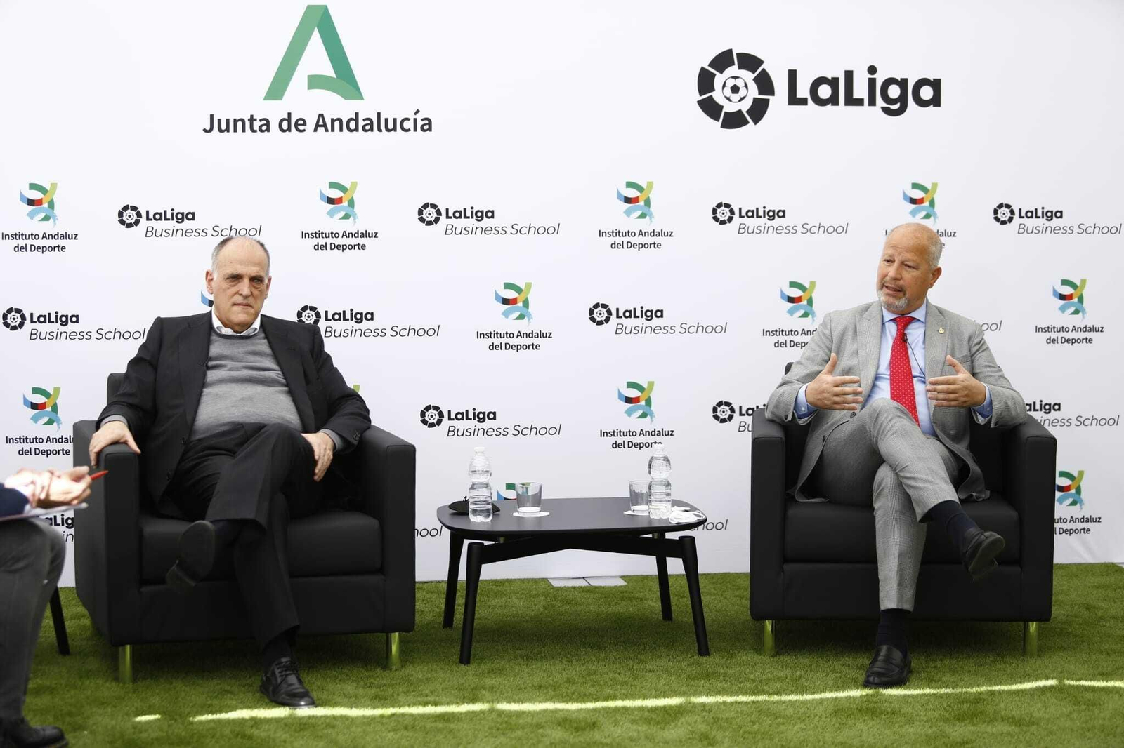 Las fotos de la visita de Tebas a Málaga