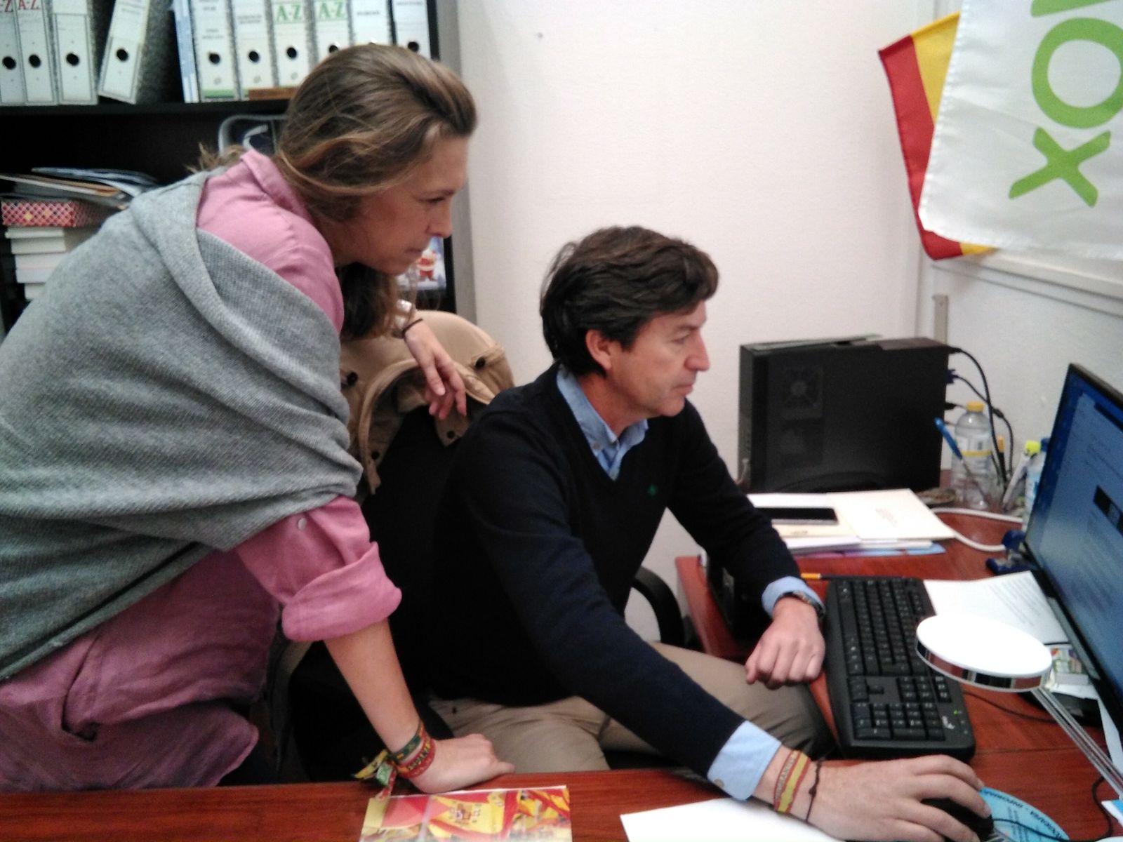 Rocío Pérez de Ayala y Wenceslao Font.