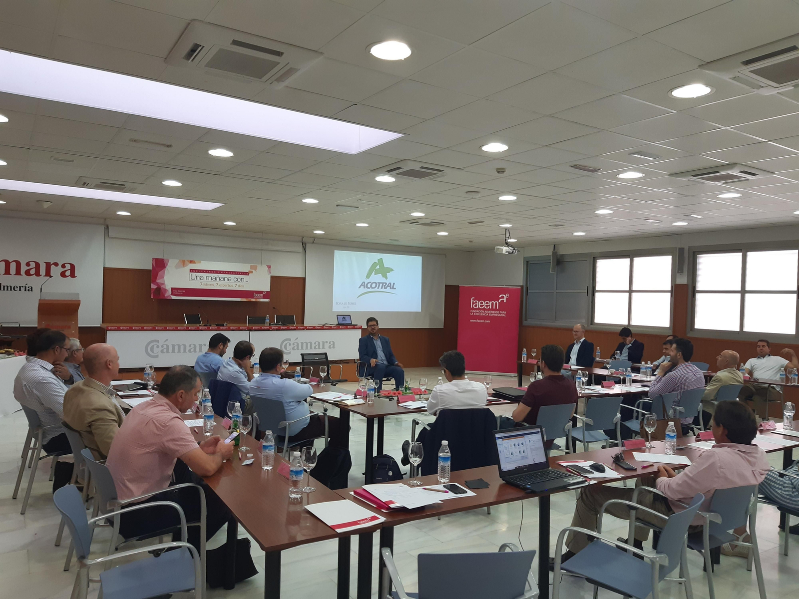 Borja de Torres, durante su participación ayer en ‘Una mañana con...’.