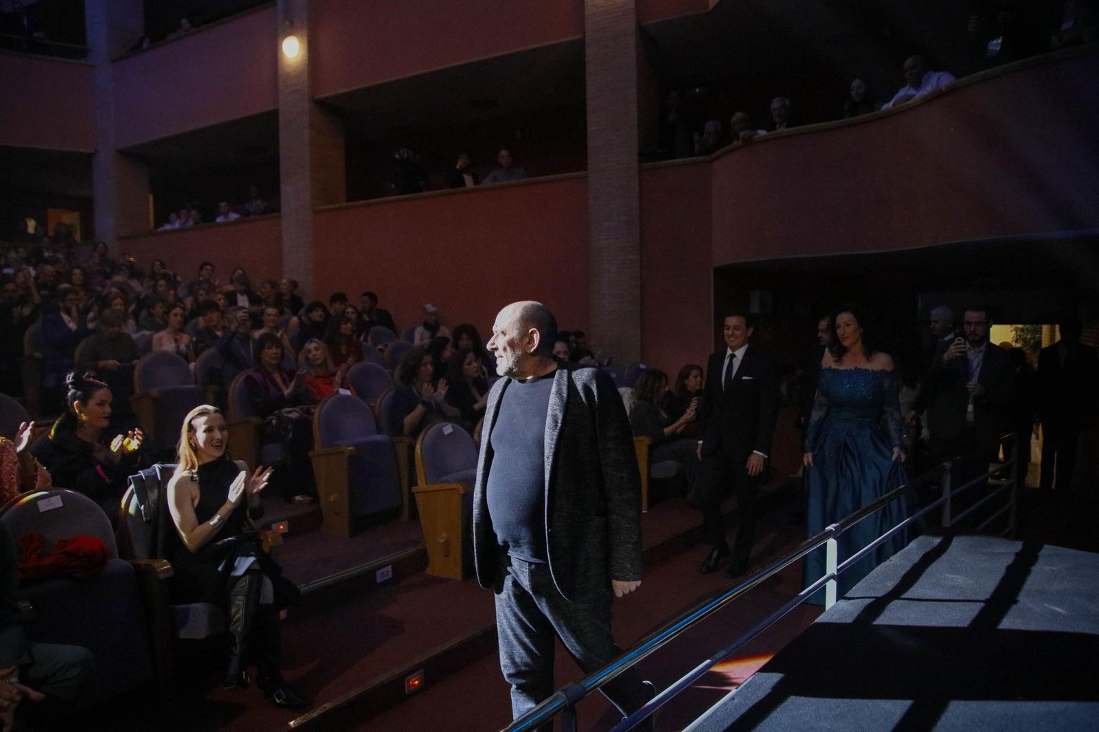 Las imágenes de la gala del Festival Internacional de Cine de Almería (Fical) con el premio 'Almería, tierra de cine' a Karra Elejalde