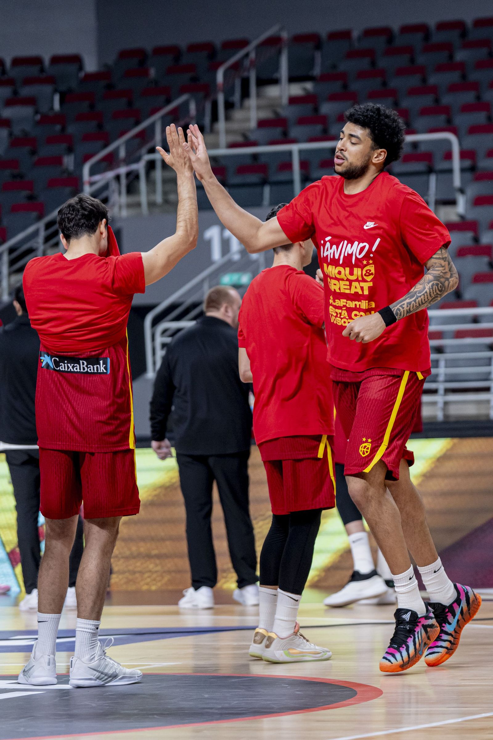 Las mejores fotos del Ucrania-España de baloncesto