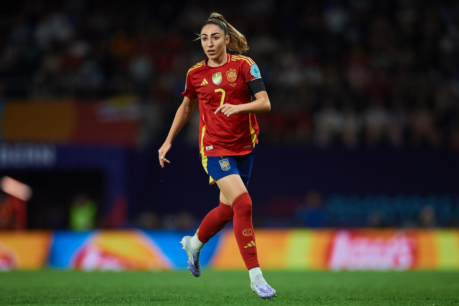 Las fotos del España - Portugal en la Eurocopa femenina