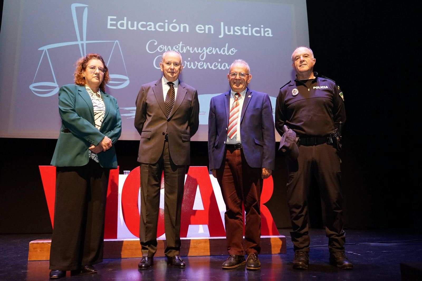 El presidente de la Audiencia Provincial de Almería estuvo muy cercano con los escolares