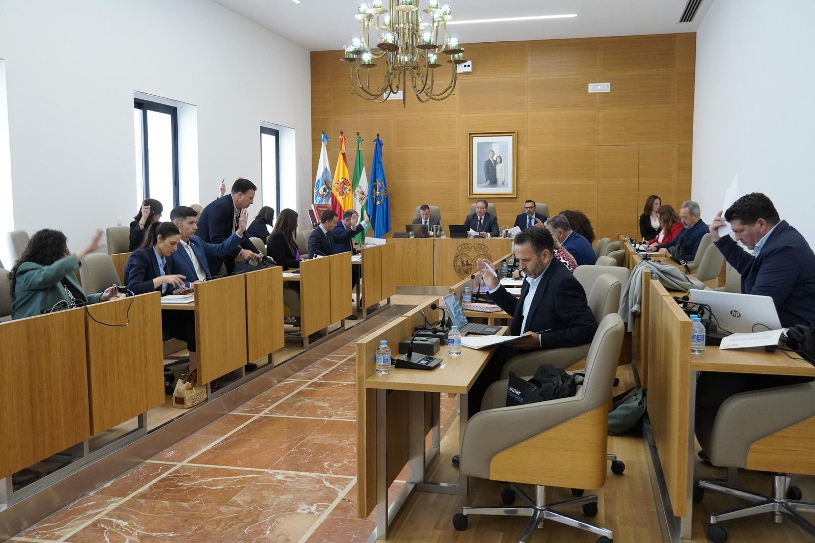 Pleno de la Diputación Provincial.