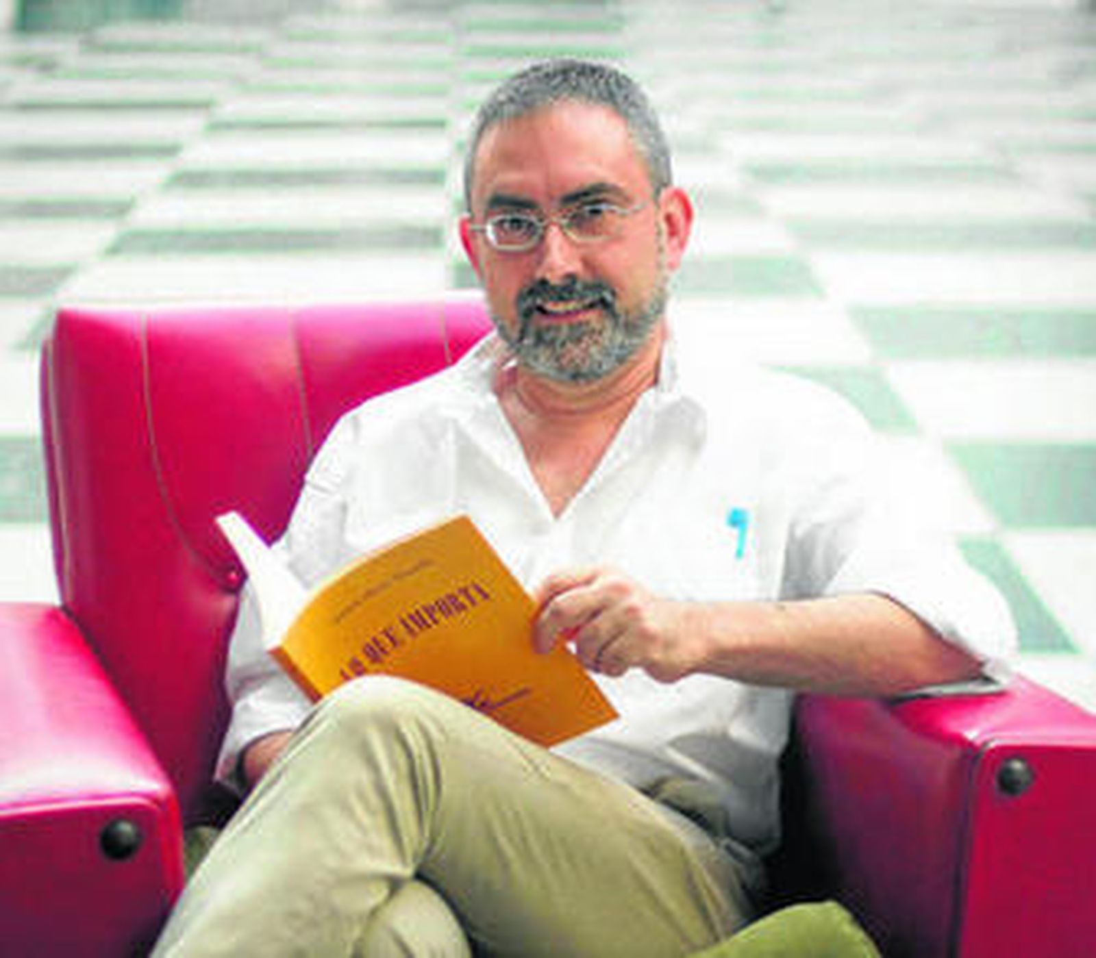 Antonio Rivero Taravillo (Melilla, 1963), fotografiado hace unos días.