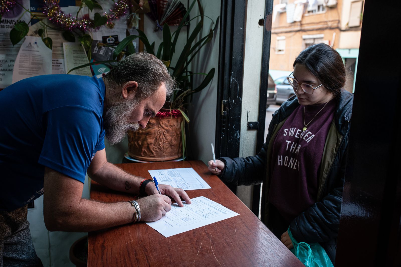 Una visita a la asociación AMIA, en imágenes