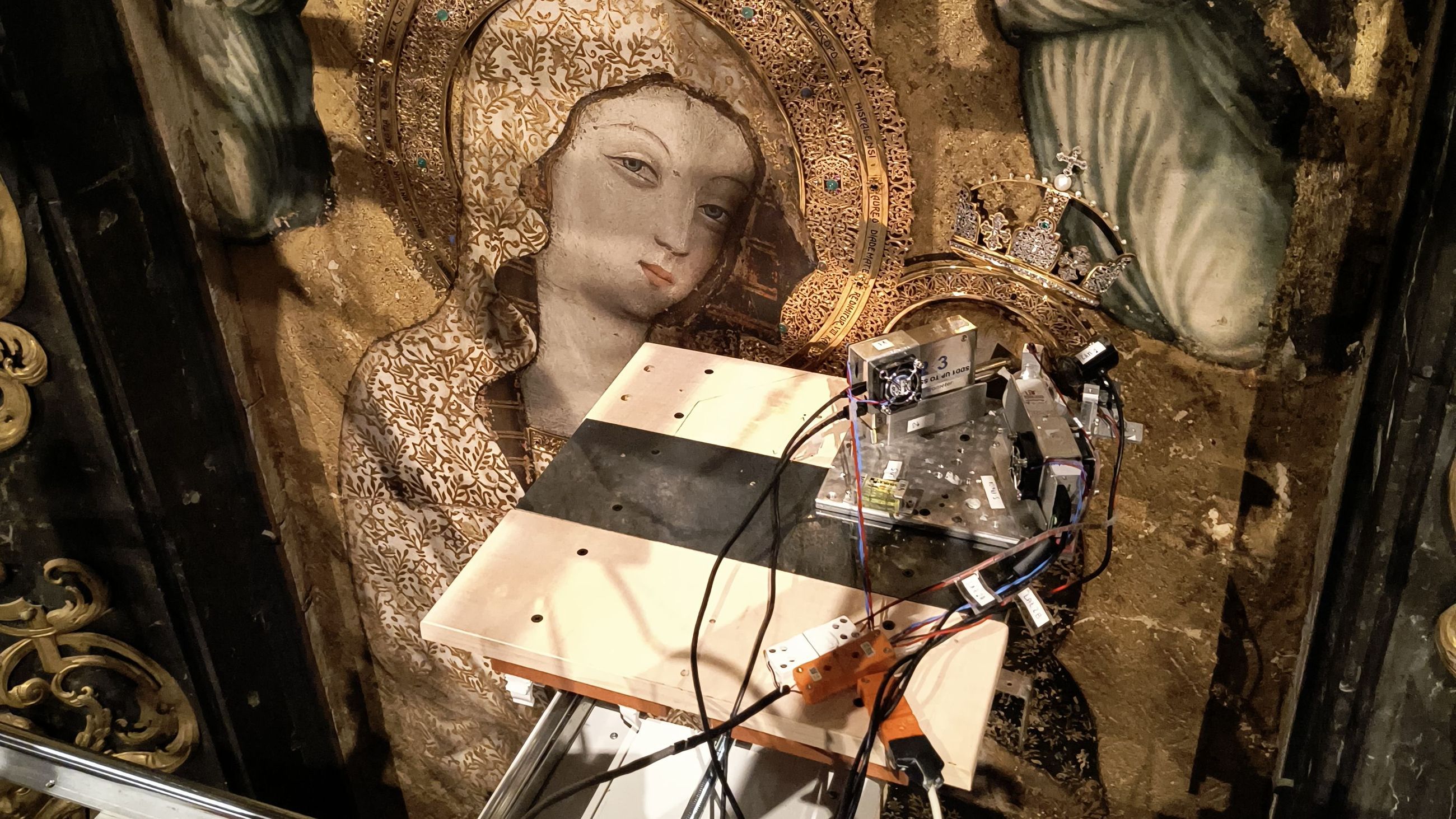 La Virgen de la Antigua de la Catedral de Sevilla revela sus secretos