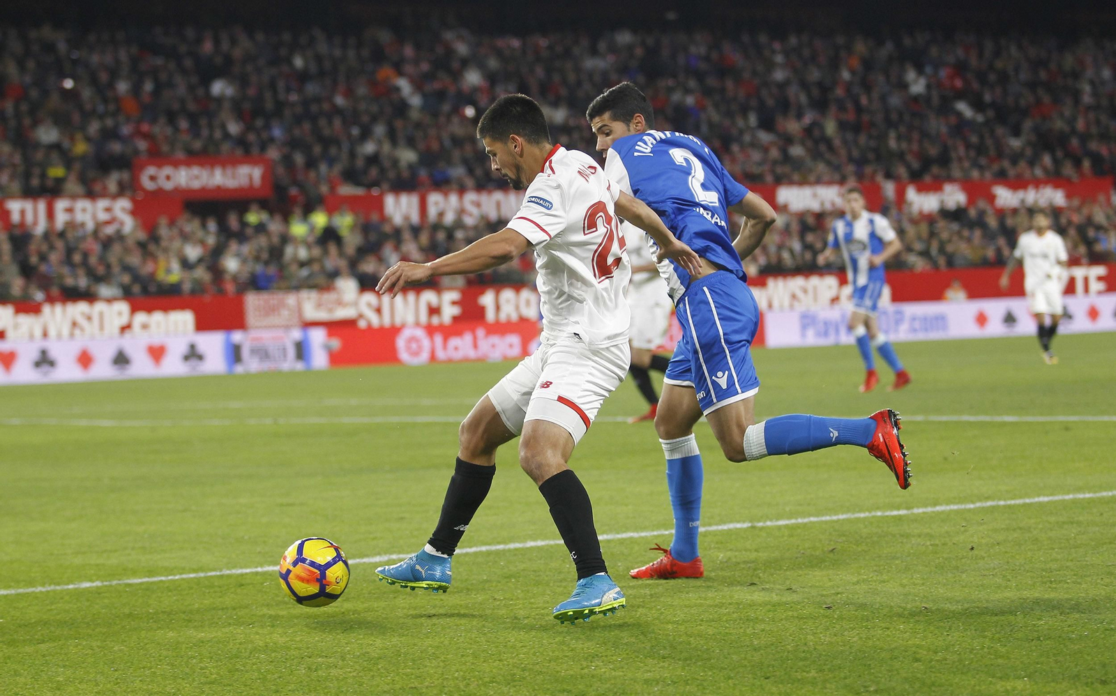 Las imágenes del Sevilla-Deportivo de la Coruña