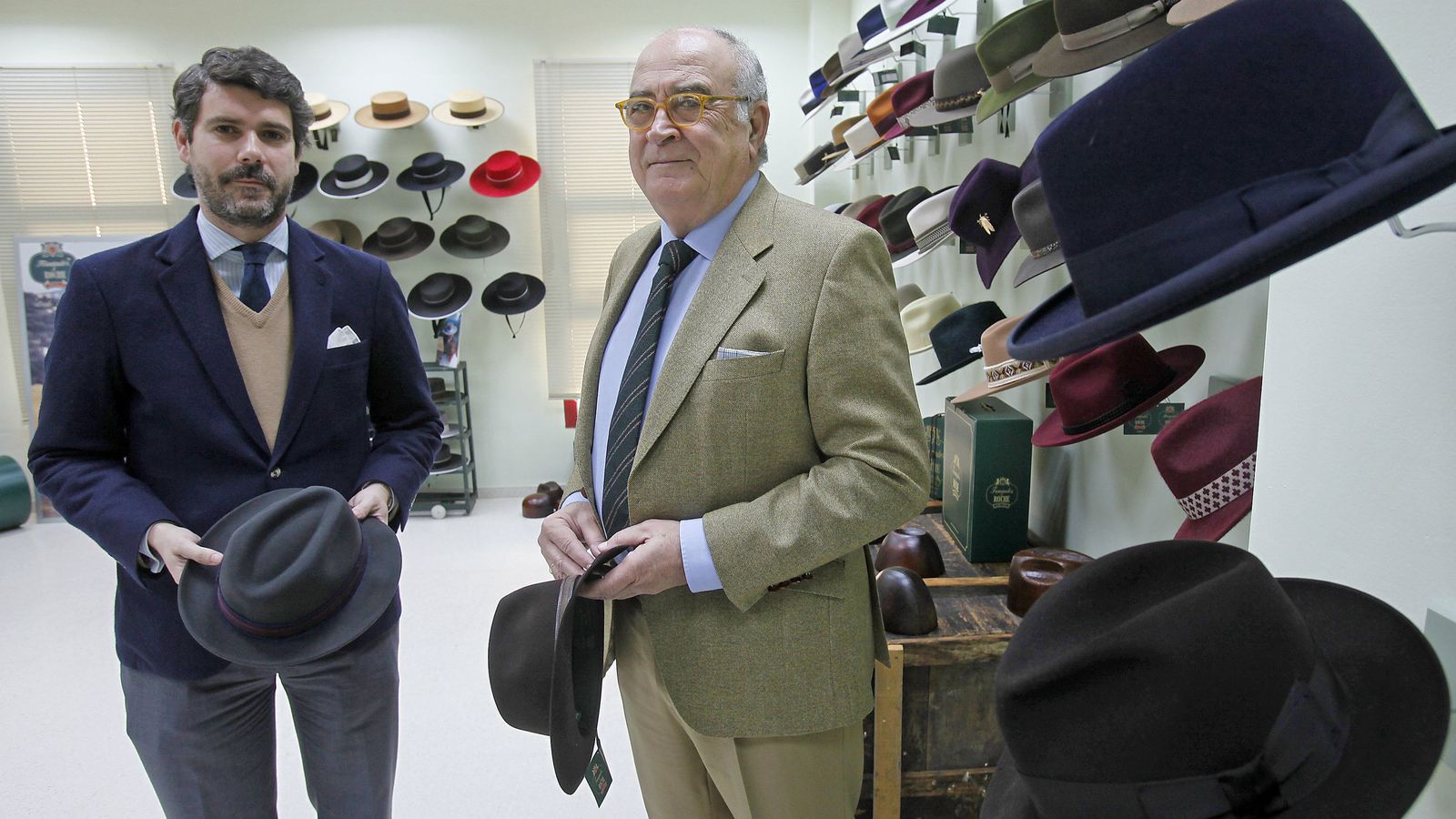 Miguel García Gutiérrez, director general, y Enrique Fernández Haya, presidente