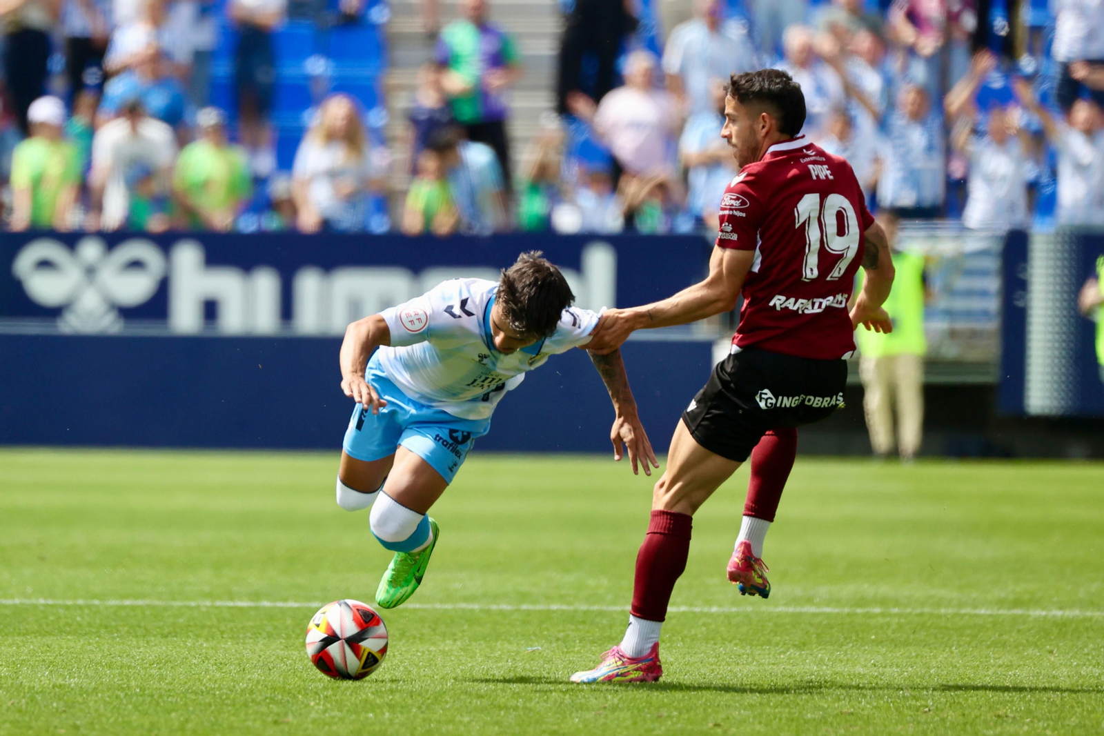 El Málaga CF - Mérida, en fotos