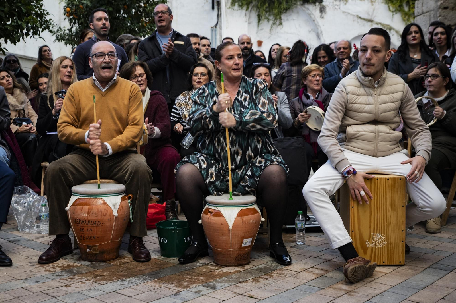 Imágenes de zambombas del día 20 de diciembre en Jerez