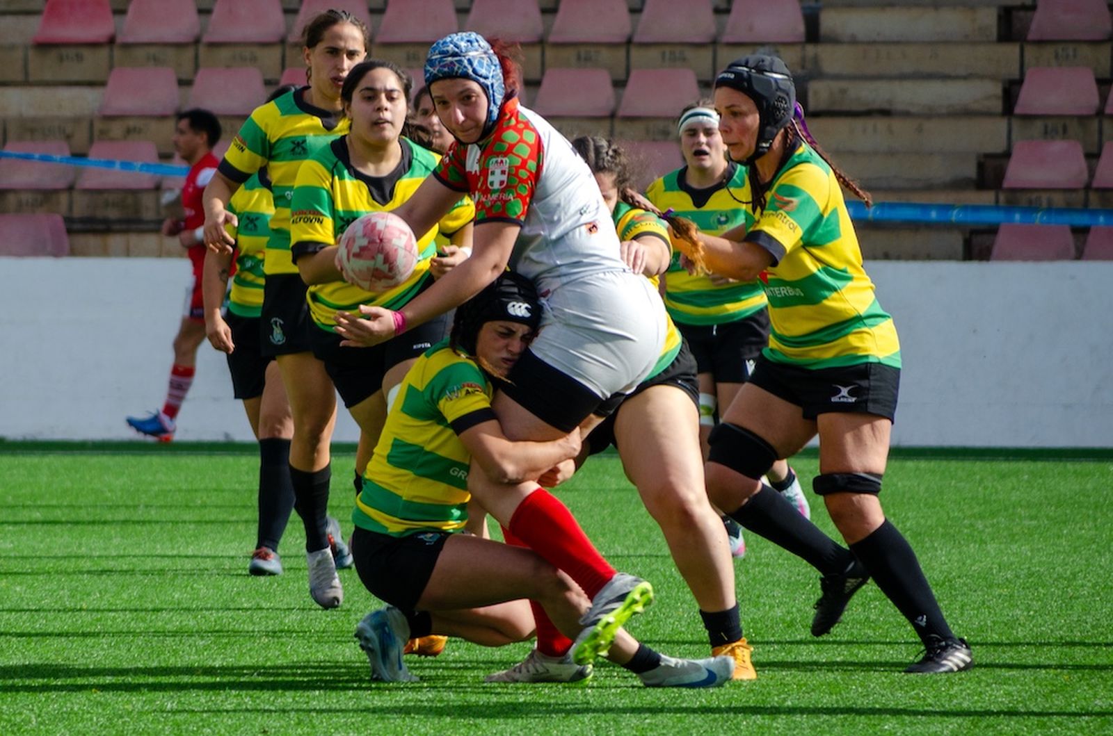 Revés de las tortugas contra el Atlético Portuense en el pasado fin de semana.