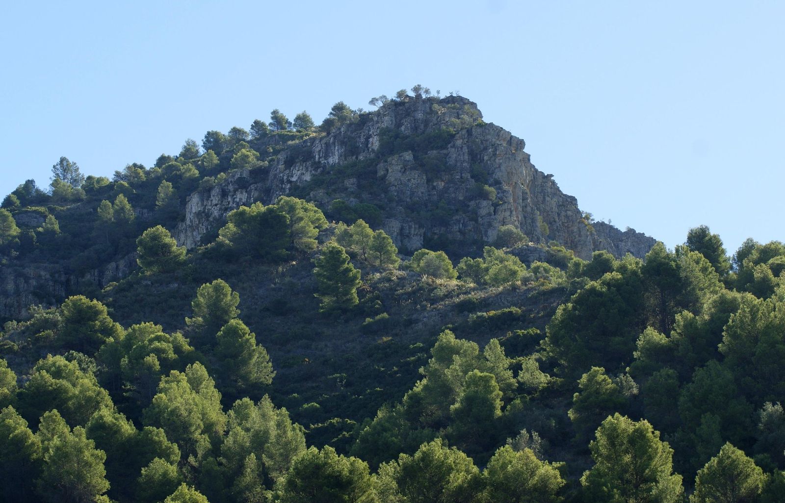 Pico Jabalcuza, en la provincia de Málaga.