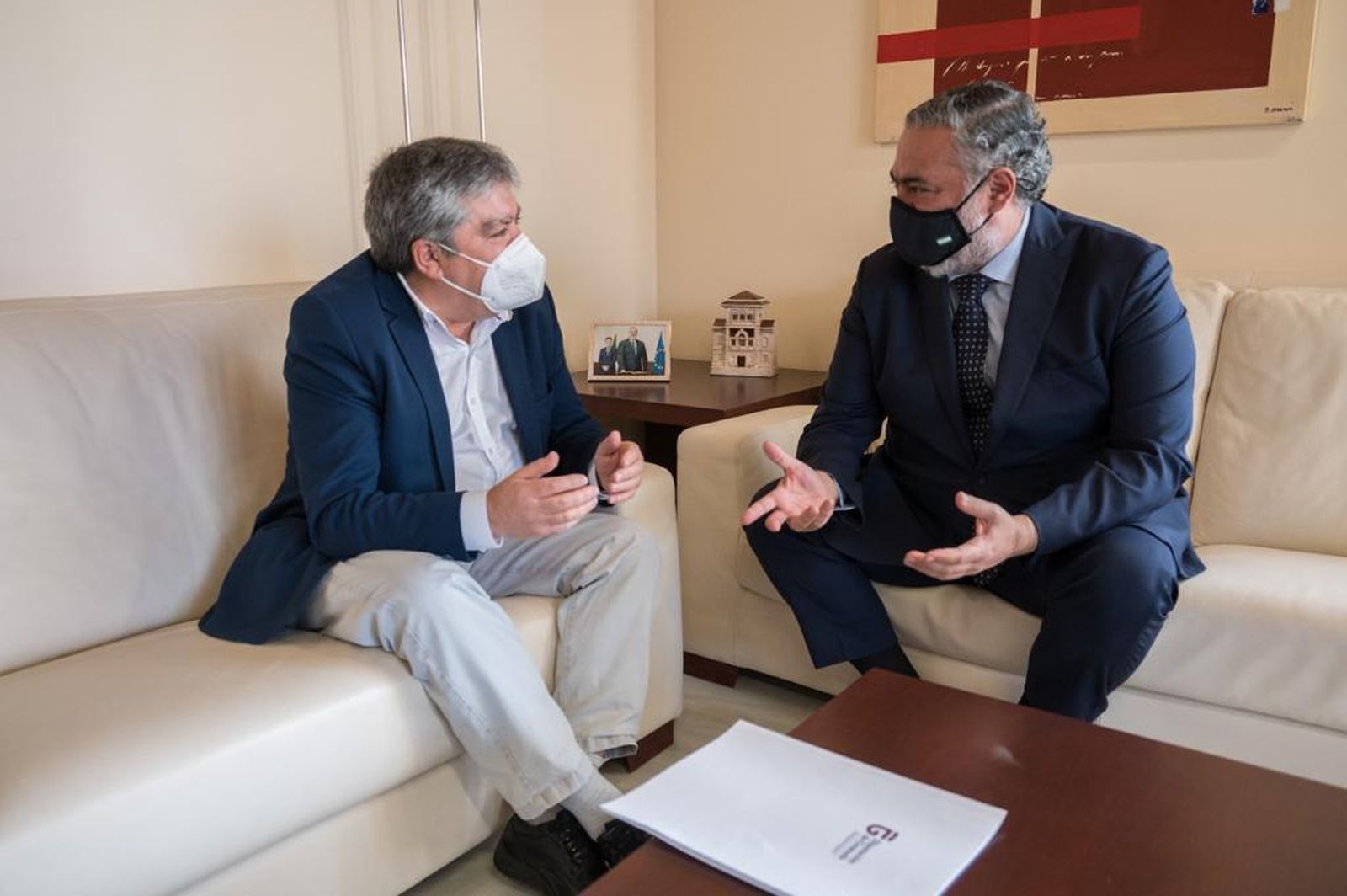 Un momento de la reunión