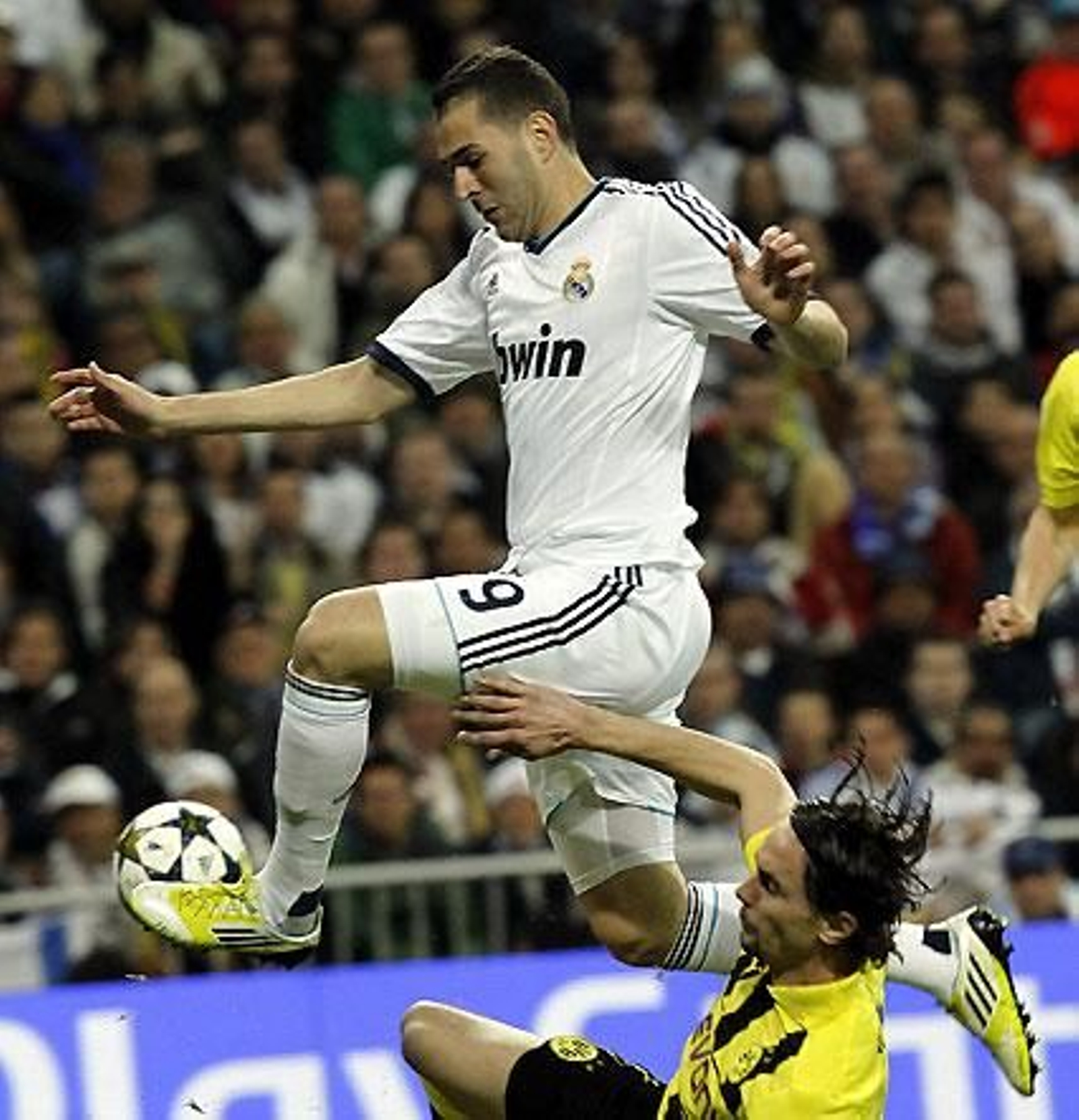 Las imágenes del Real Madrid-Borussia