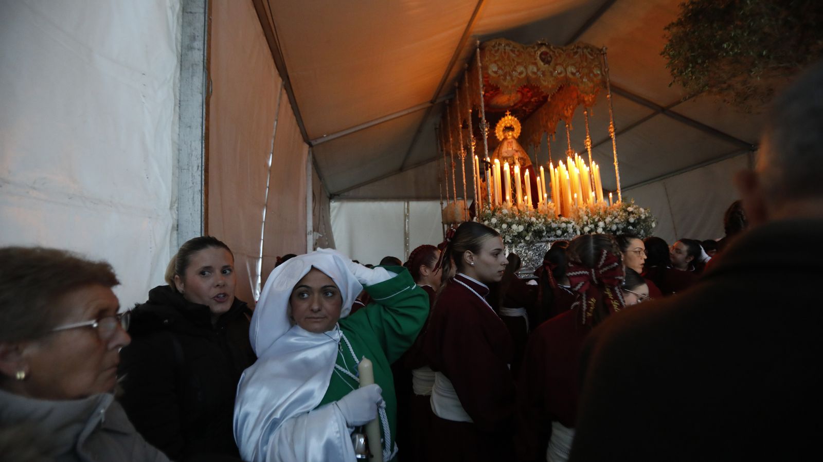 Fotos del Lunes Santo en San Roque: Oración en el Huerto.