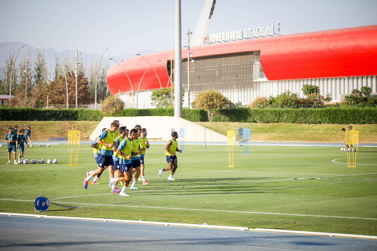 Primer entrenamiento pretemporada del Almería, en imágenes