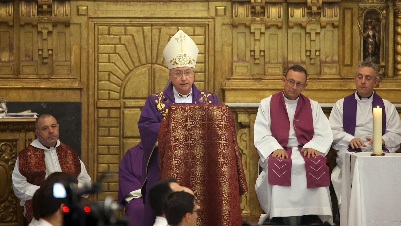 Misa de despedida en la Cartuja de Jerez a las hermanas de Belén