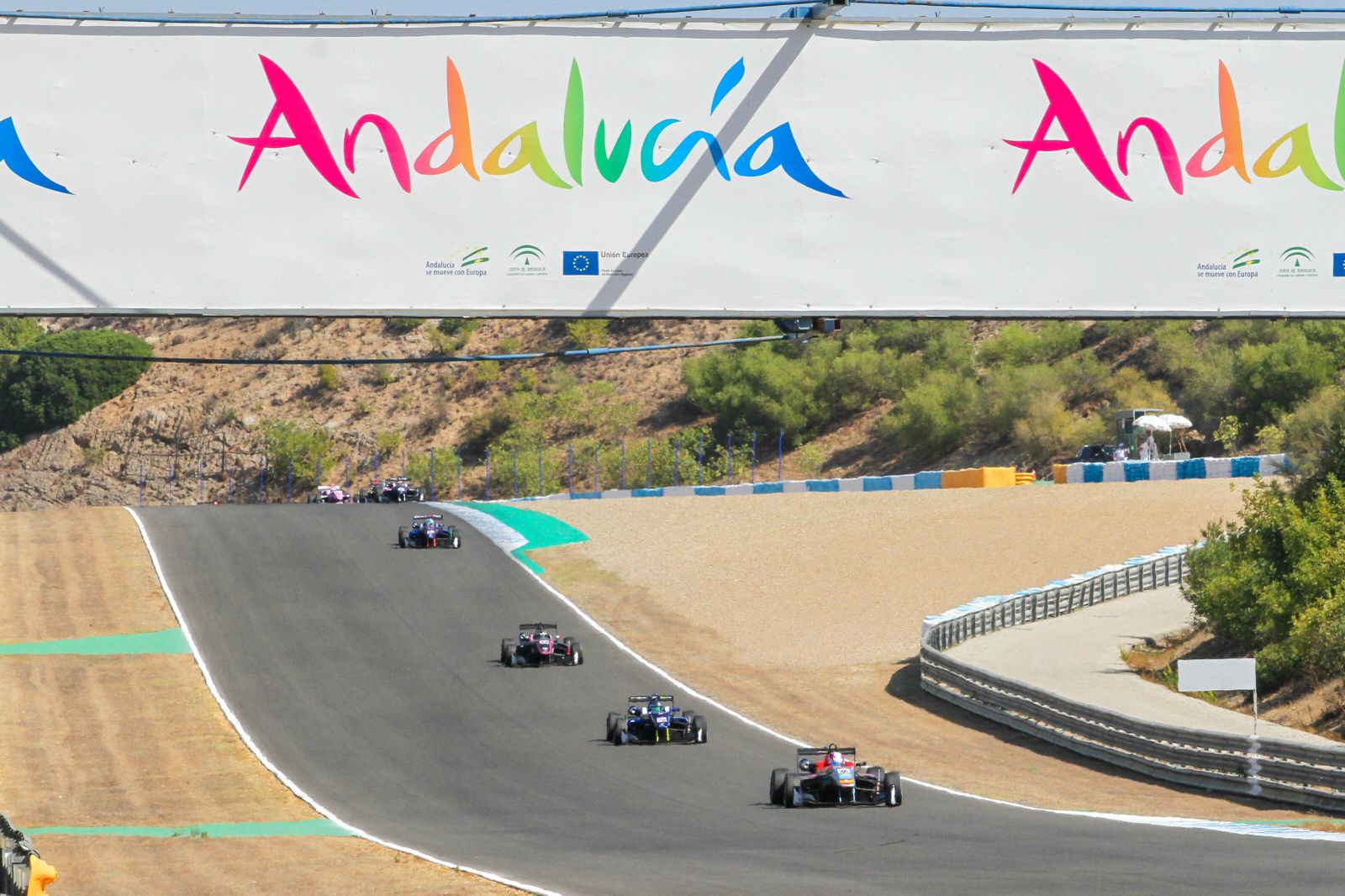 Circuito de velocidad, junto a donde está previsto construir el Centro del Motor.