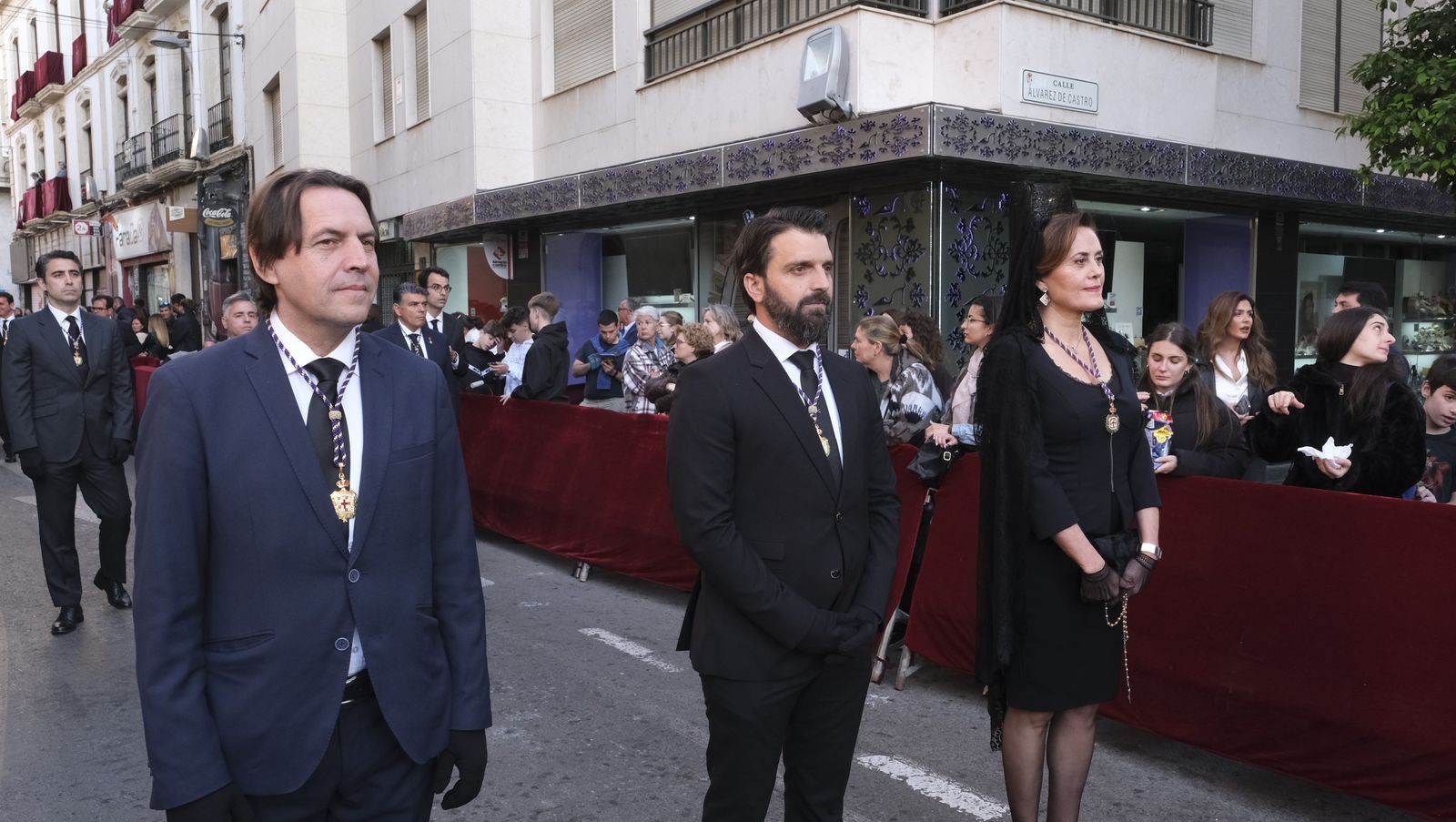 Procesión del Santo Entierro en Almería, en imágenes