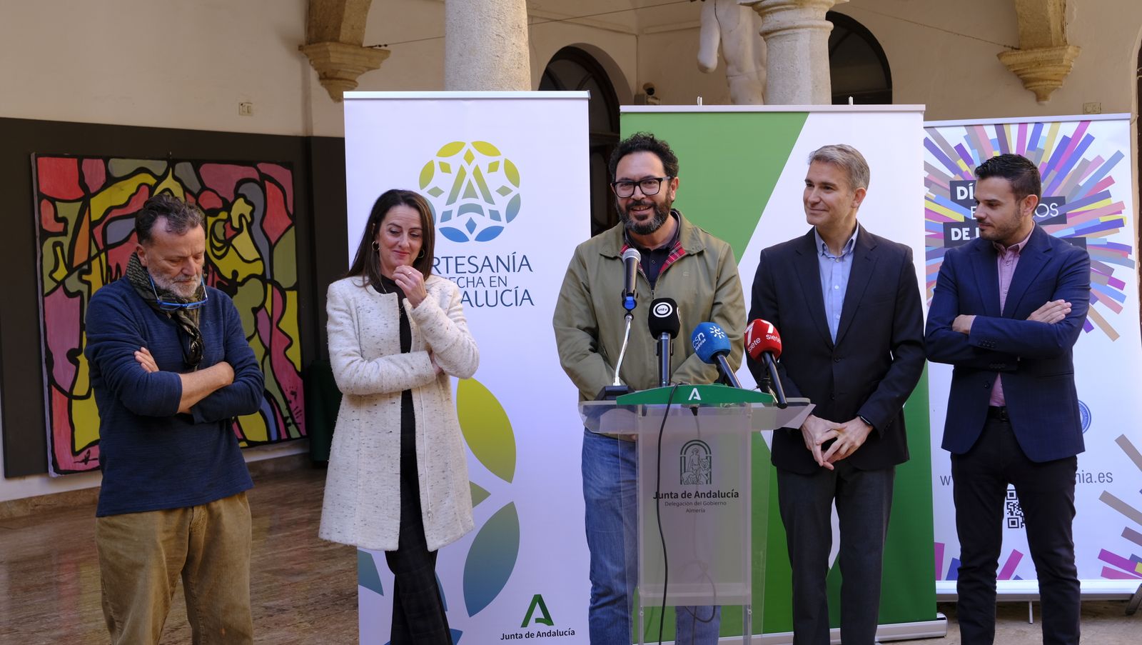 Imágenes de la inauguración de los 'Días Europeos de la Artesanía 2024'