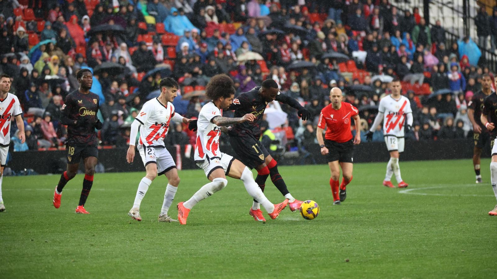 Rayo Vallecano -  Sevilla FC: todas las fotos del partido de Liga