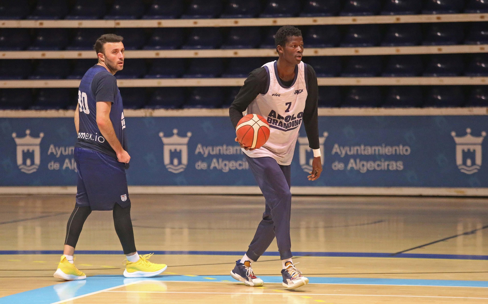 Fotos del entrenamiento de Udea