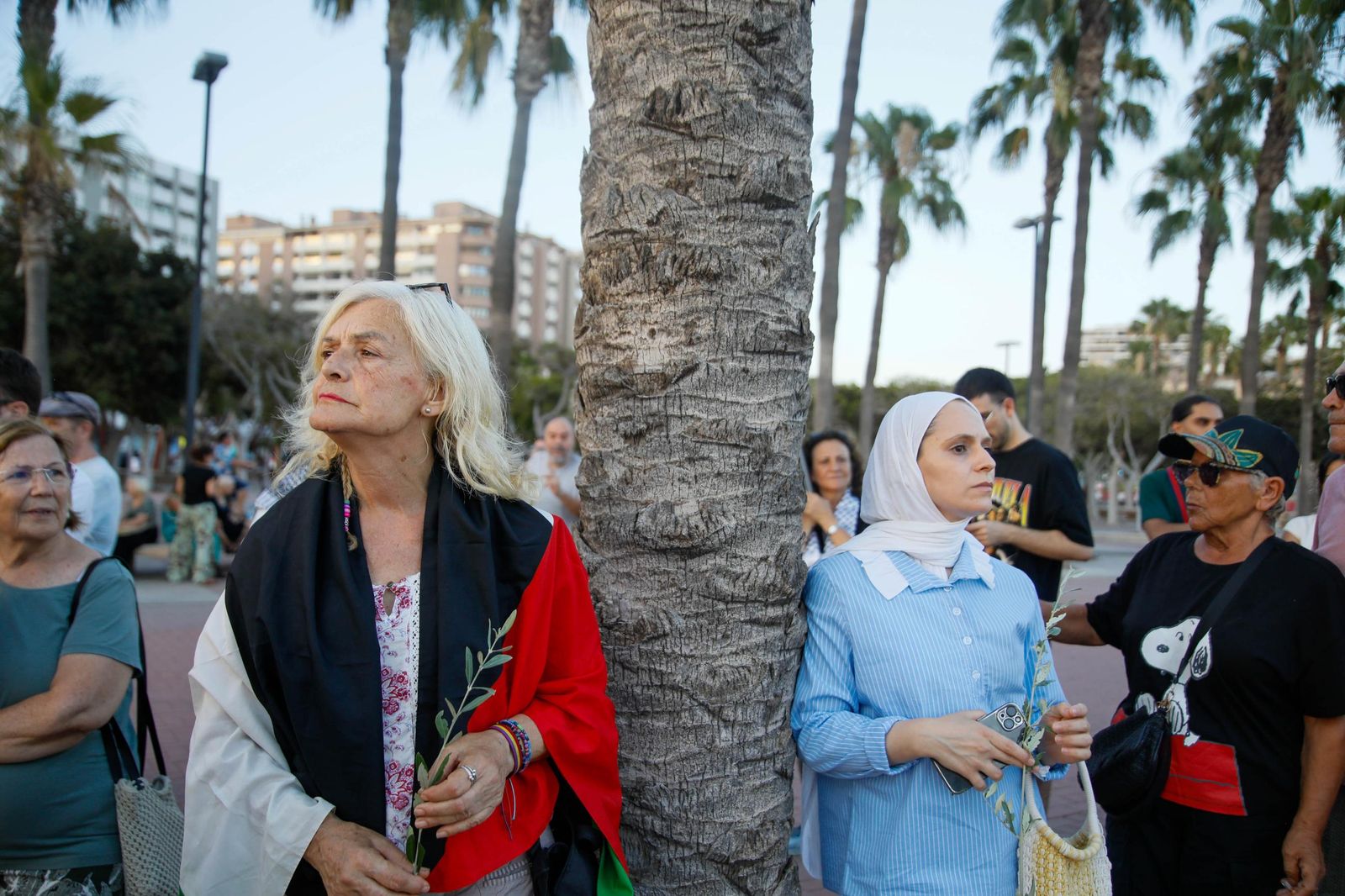 Imágenes de la manifestación en Almería por el genocidio en Palestina