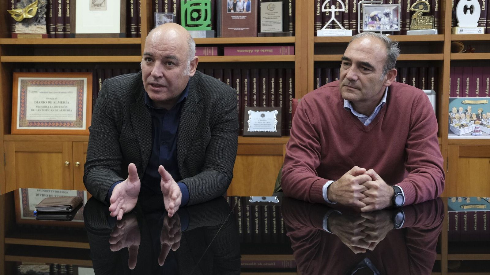 Javier Celdrán, director de Sana, y Borja López-Tapia, delegado de la firma en el levante español y norte de África.
