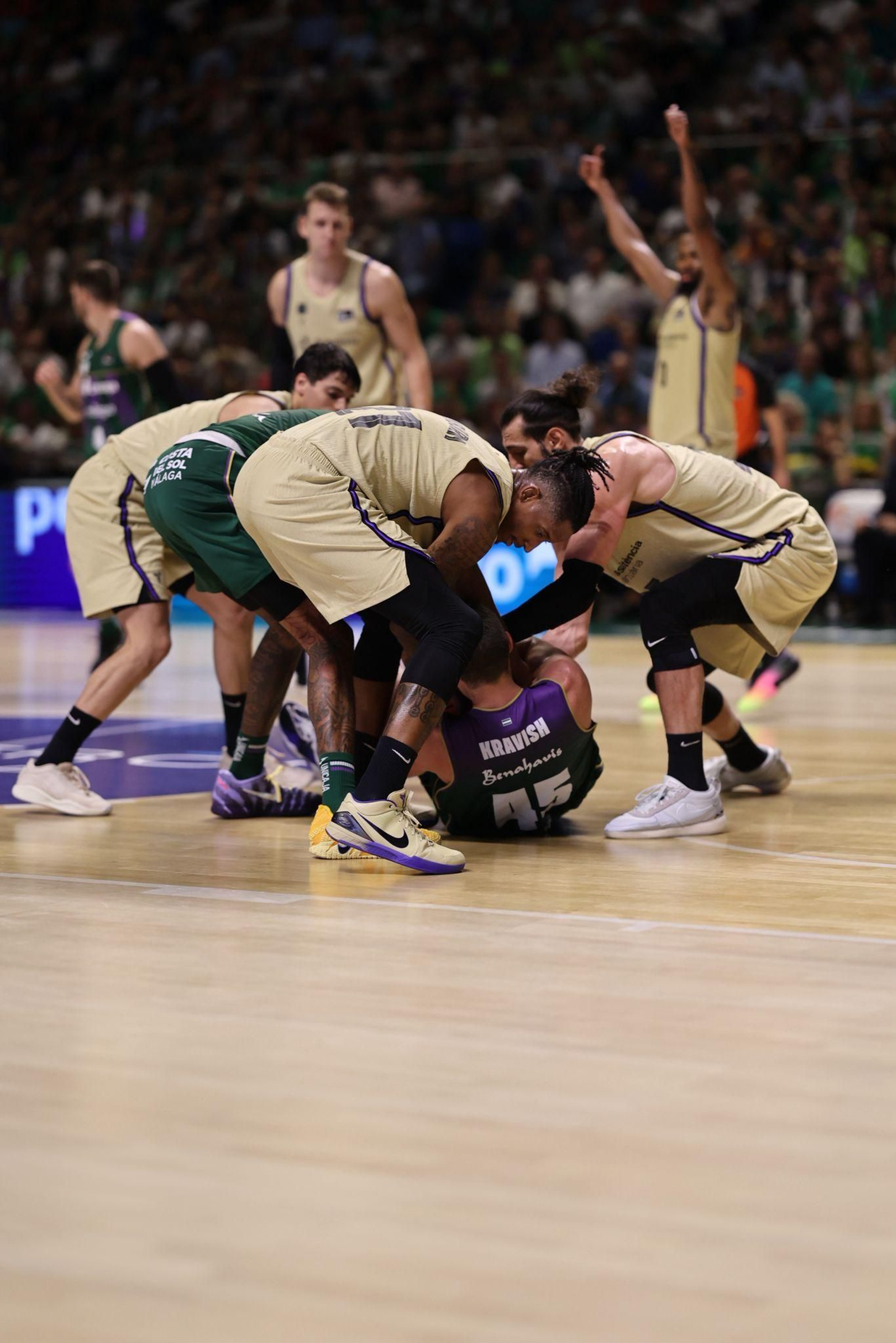 Las fotos del Unicaja-Barcelona