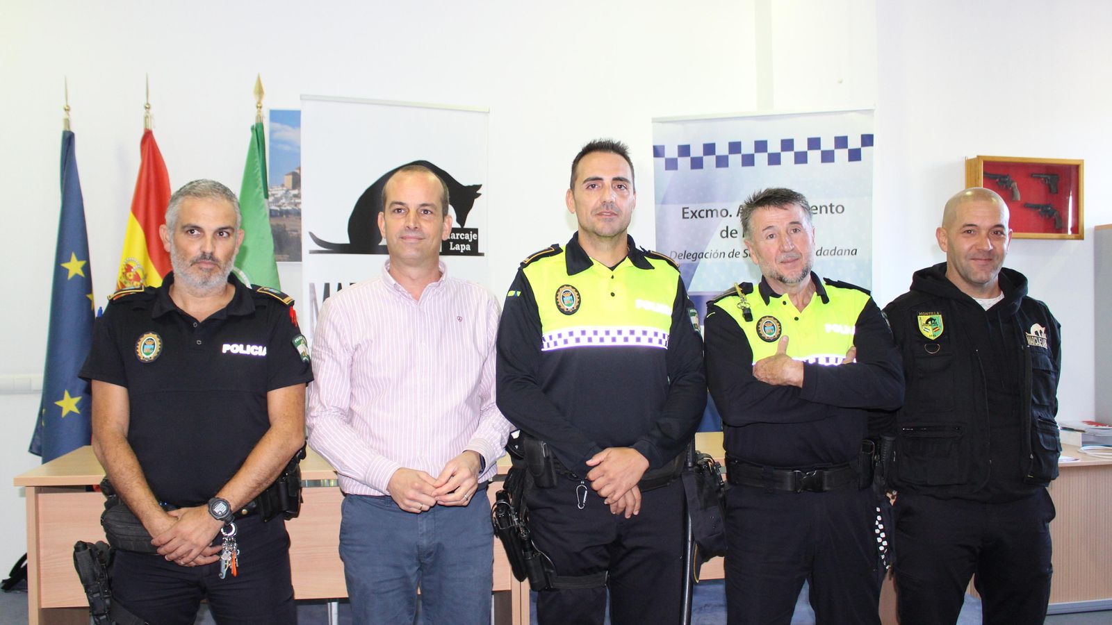 Presentación de las jornadas de guía canino de Montilla.