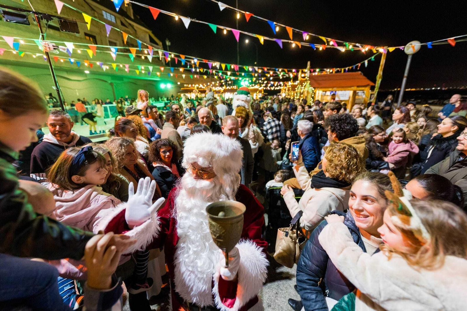 Inauguración del mercadillo navideño Besugo Market en San Fernando