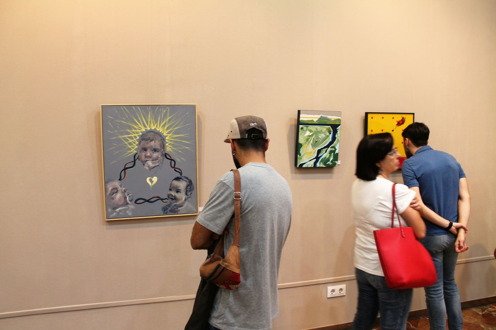 Exposición de pintura 'Respirarte', organizada por Asociación Andaluza de Fibrosis Quística