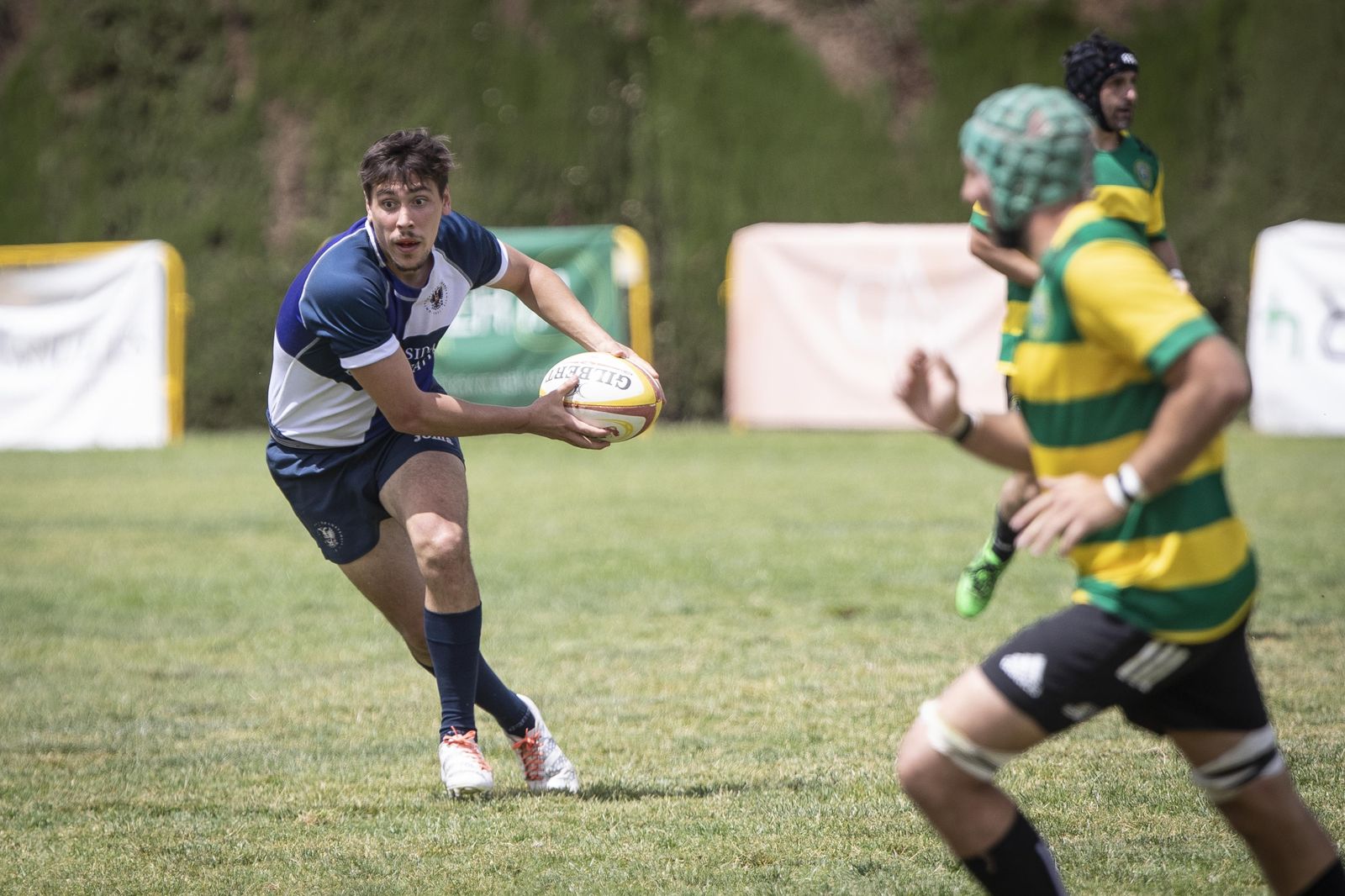 Las mejores fotos del partido del ascenso a División de Honor B de rugby entre Universidad de Granada y Portuense