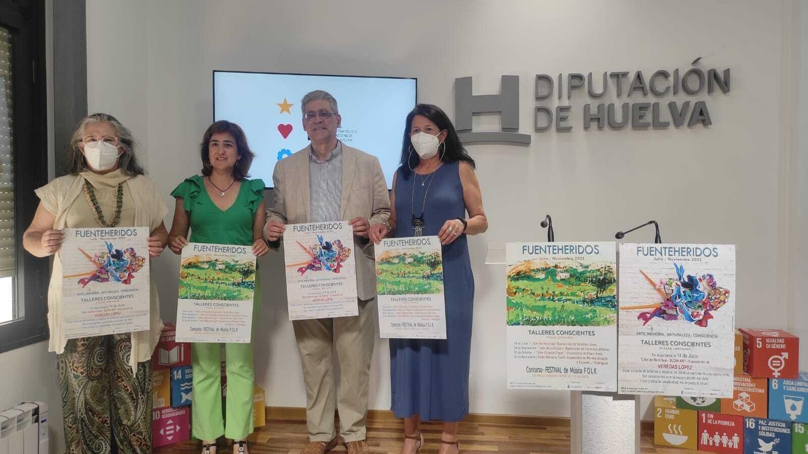 Presentación del programa cultural de julio a noviembre en Fuenteheridos