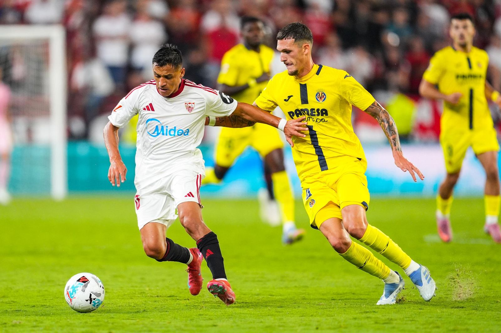 Las fotos del Sevilla-Villarreal