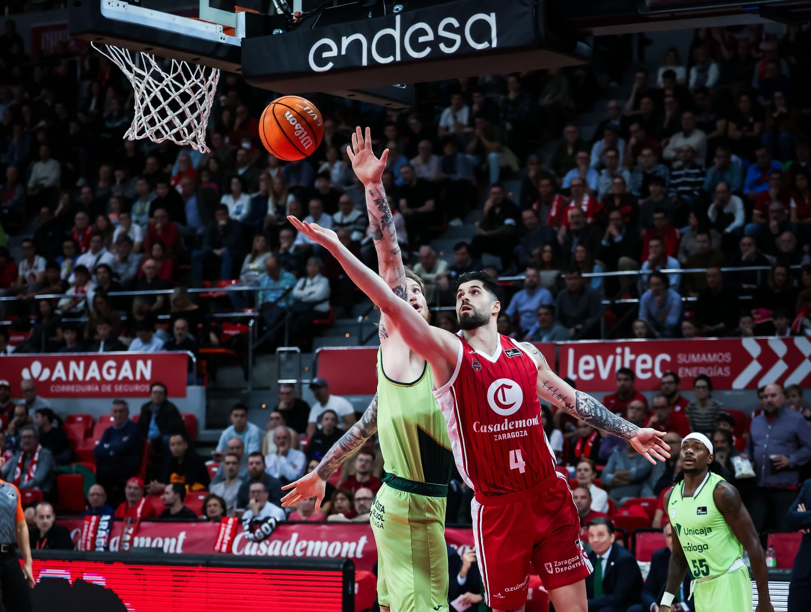 Casademont Zaragoza-Unicaja, en fotos