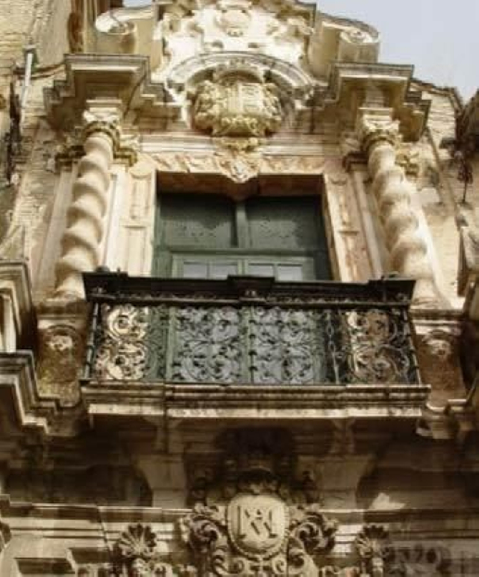 Balcón del palacio.