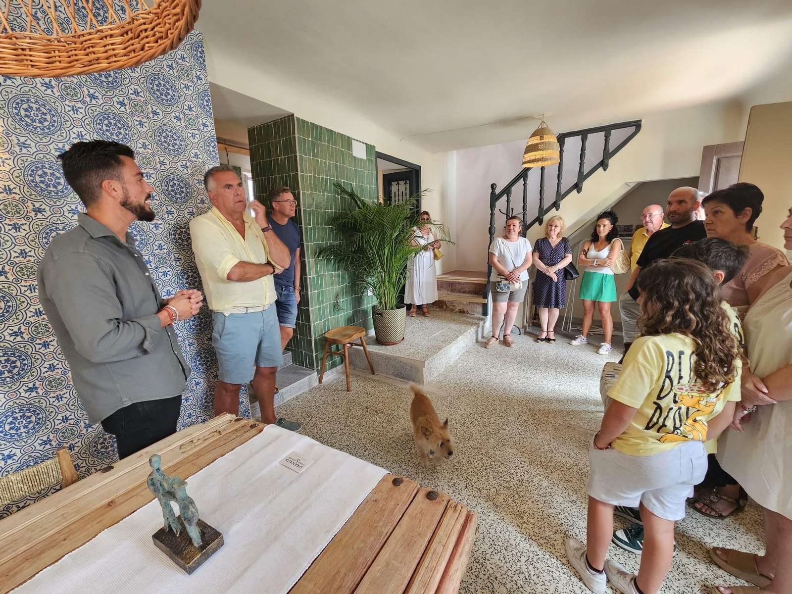 Rodaje del programa de la BBC.