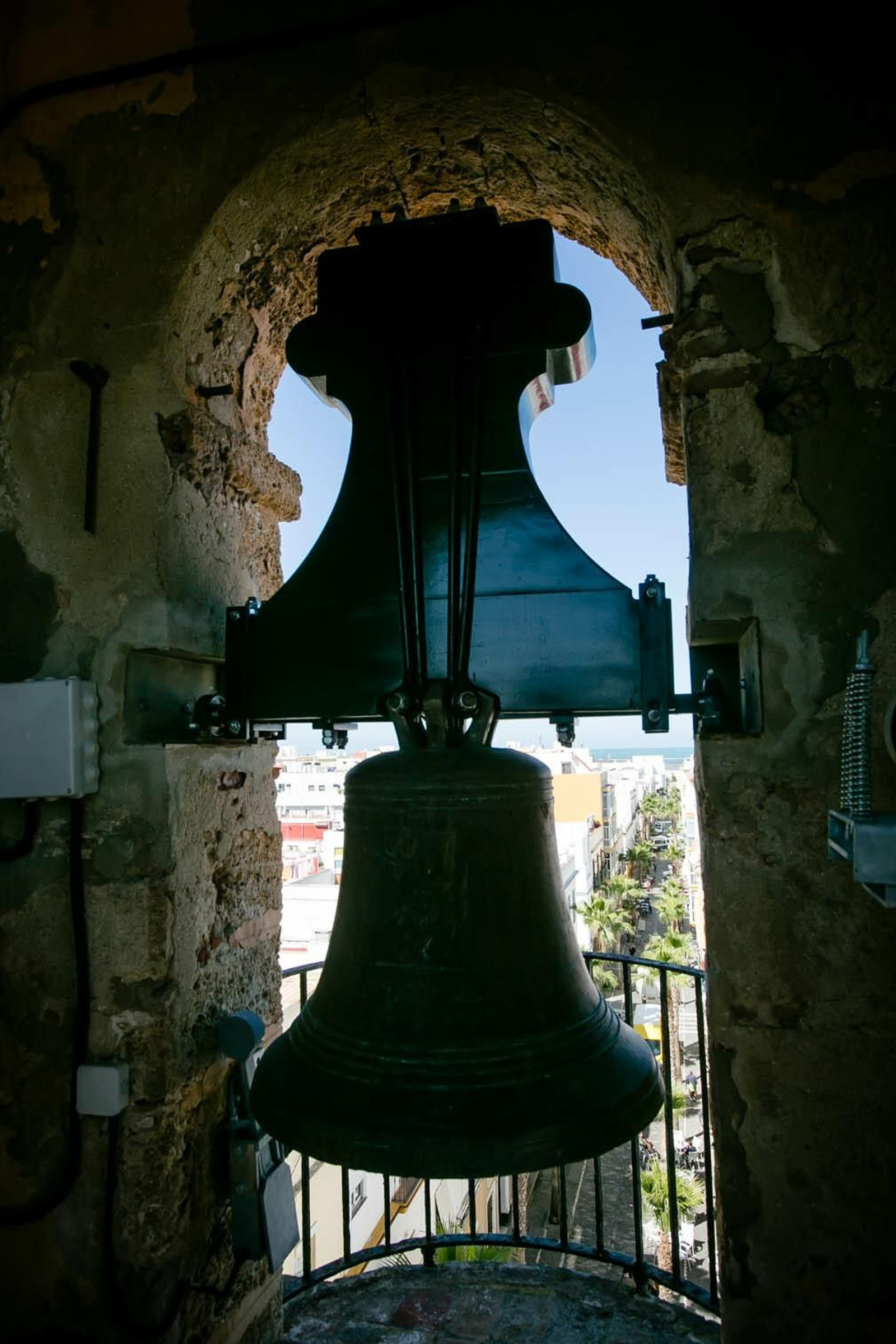 Imágenes del acto con motivo de la restauración de las campanas de la Iglesia de la Palma.