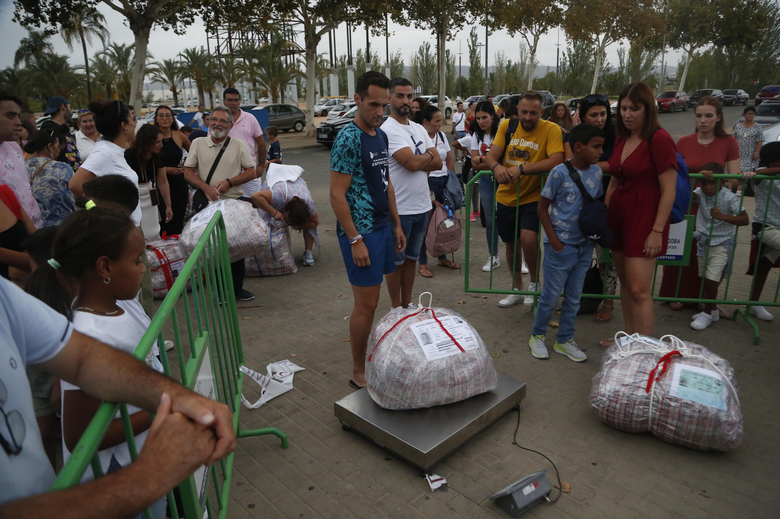 Córdoba despide a los niños saharauis, en imágenes