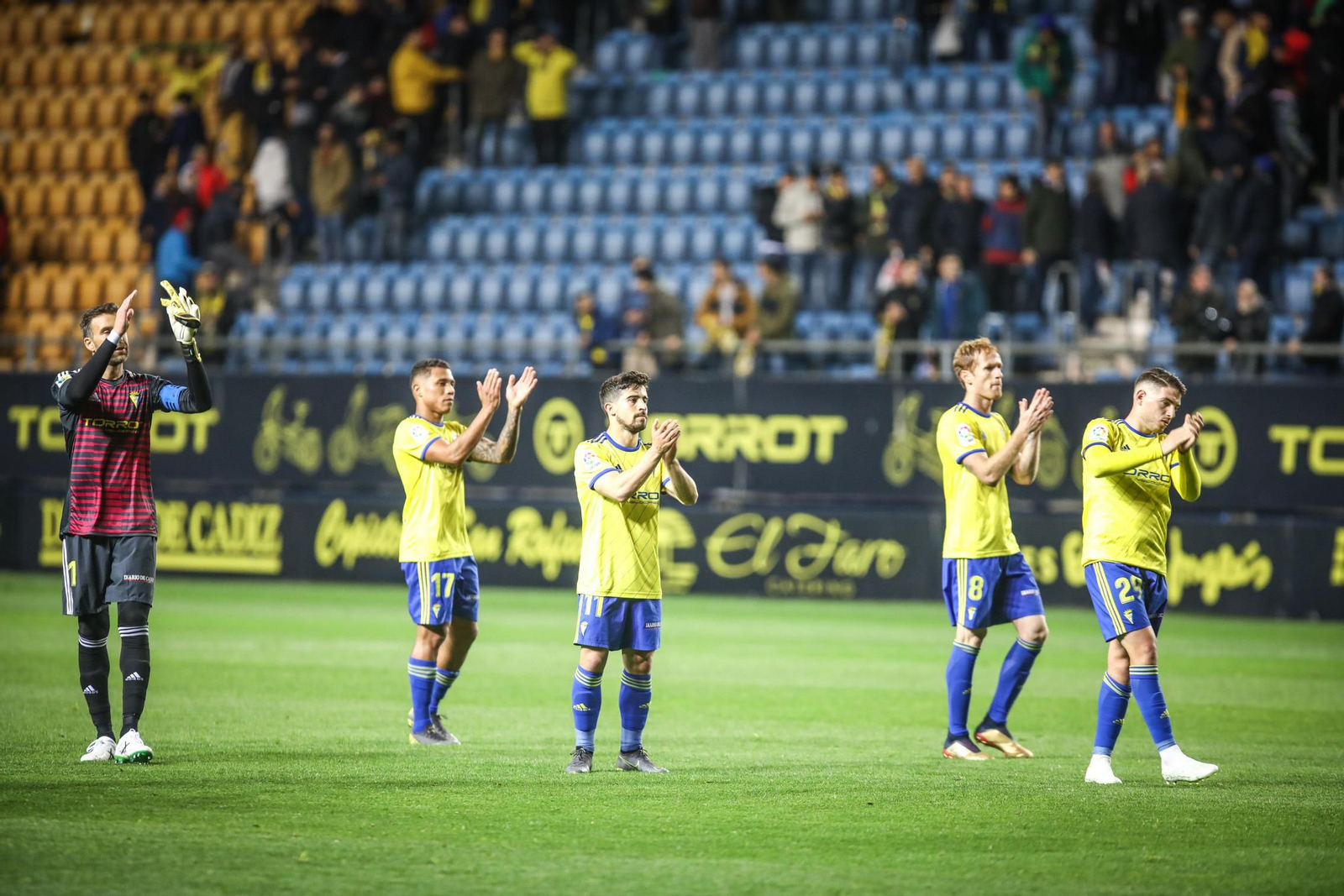 Las imágenes del Cádiz-Zaragoza