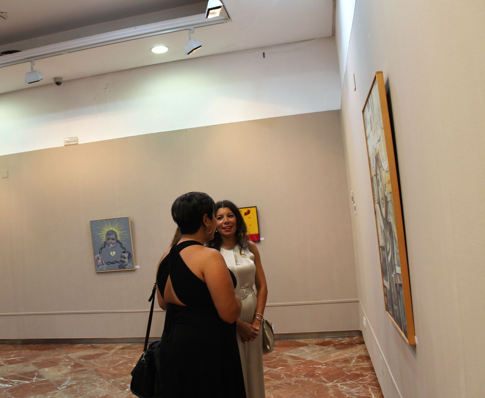 Exposición de pintura 'Respirarte', organizada por Asociación Andaluza de Fibrosis Quística