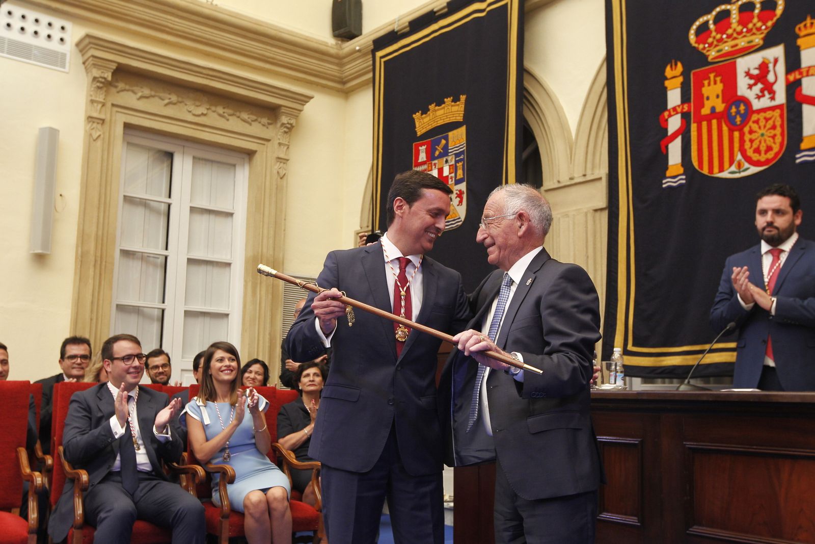 Pleno investidura Presidente Diputación de Almería. Javier Aureliano García