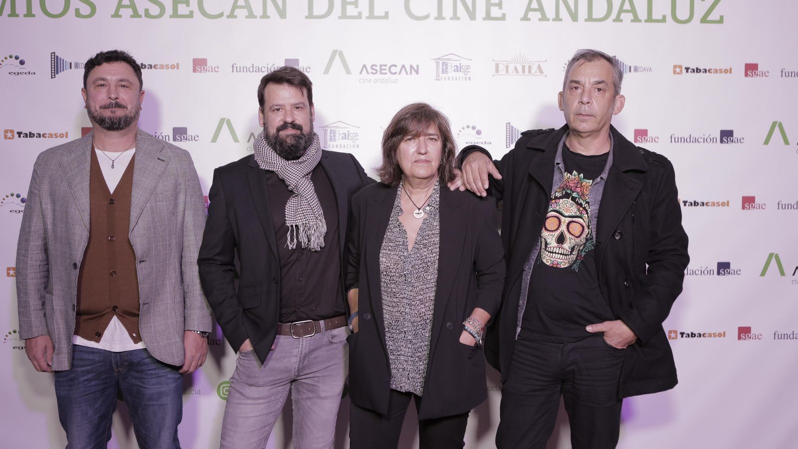 Equipo de 'Pico Reja' en los Premios ASECAN
