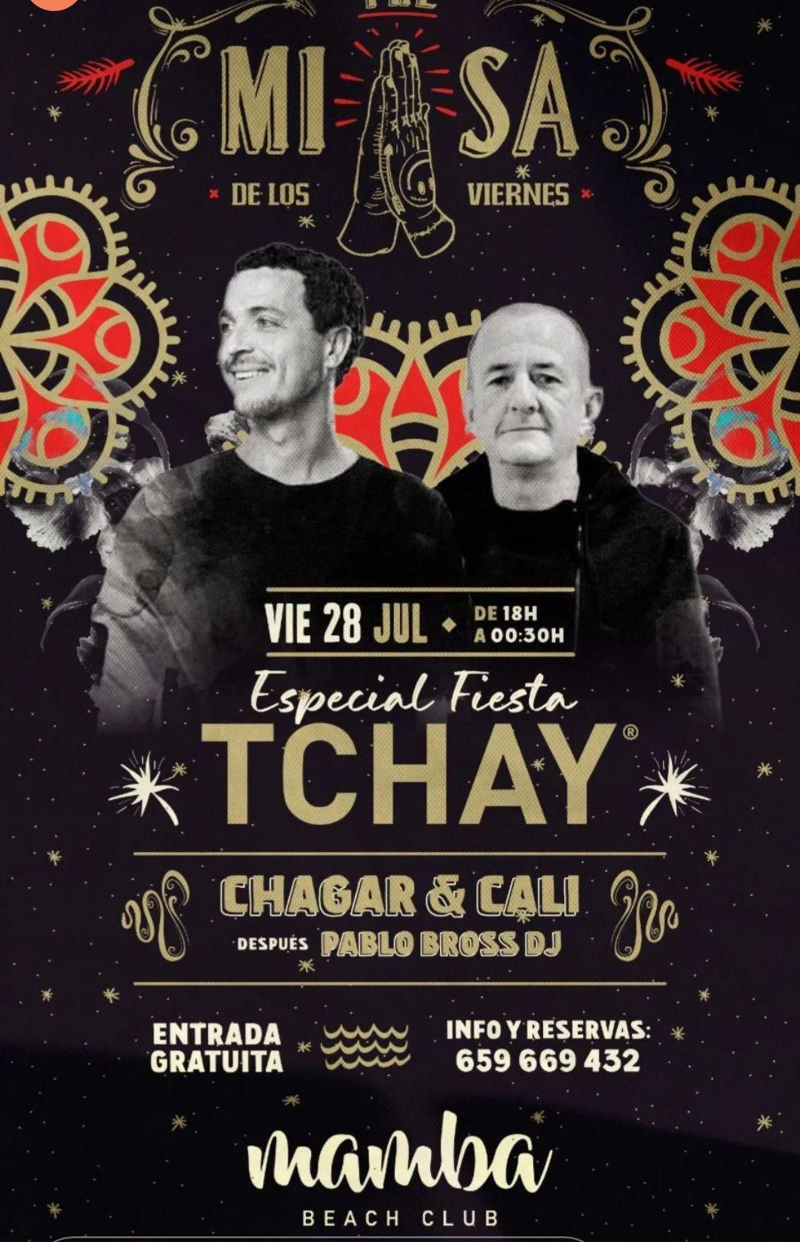 Chagar & Cali, en Mamba Beach - Rota