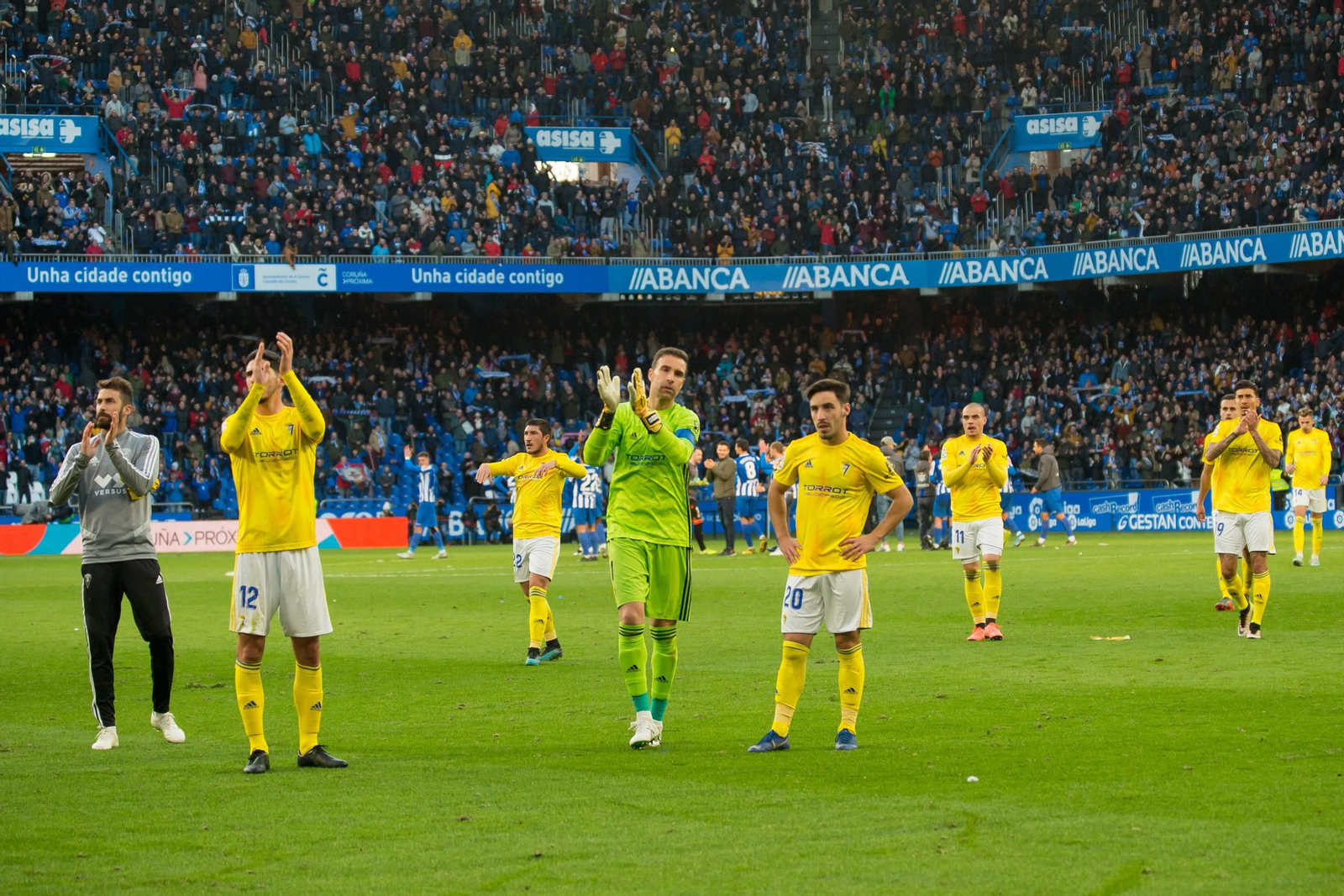Las imágenes del Deportivo-Cádiz