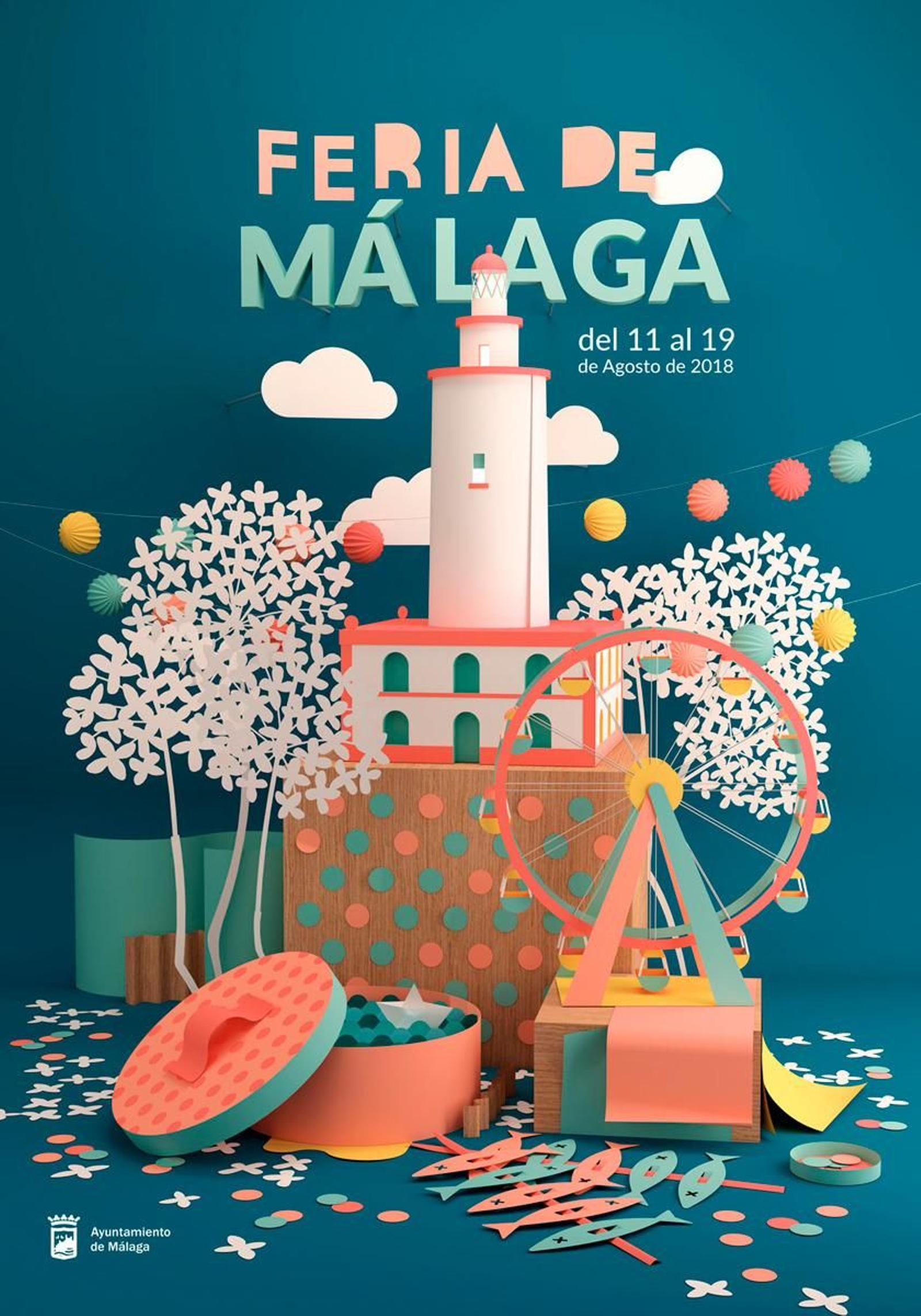Feria de Málaga 2018: "¡Juega tu Feria!" Cartel 2018: "¡Juega tu Feria!"