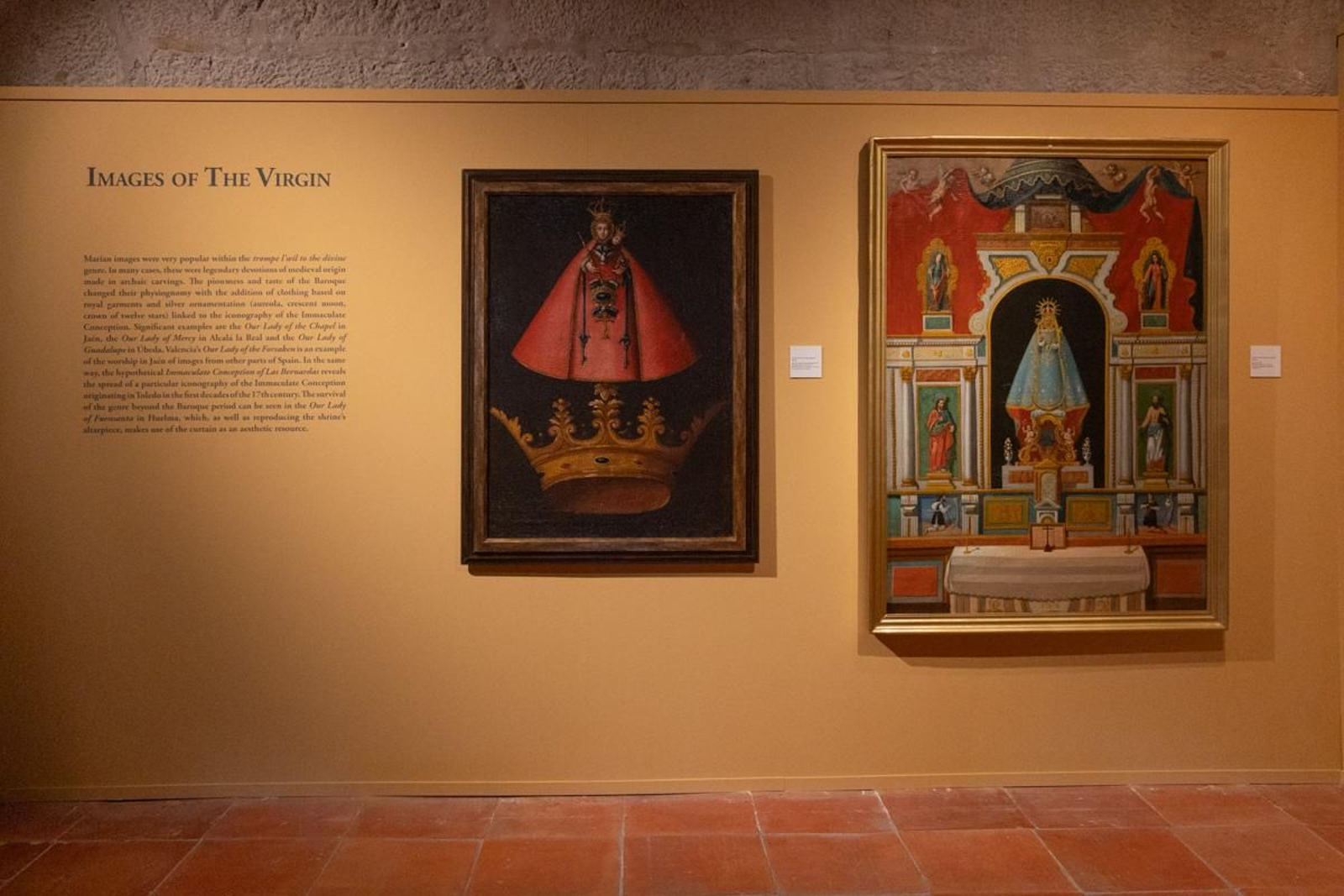 Exposición 'Trampantojos a lo divino: Devociones pintadas en el Barroco giennense', en imágenes